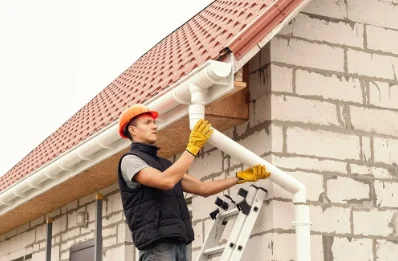 Pose et remplacement de gouttières à Saint-Salvadour